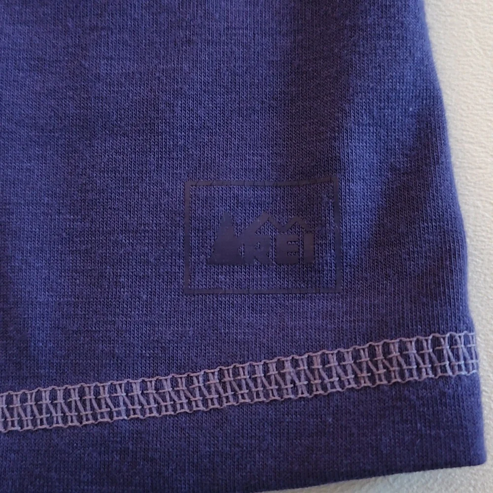 REI Kids Quarter Zip Shirt Size L 14-16 Base Layer Purple Activewear Fall Winter
